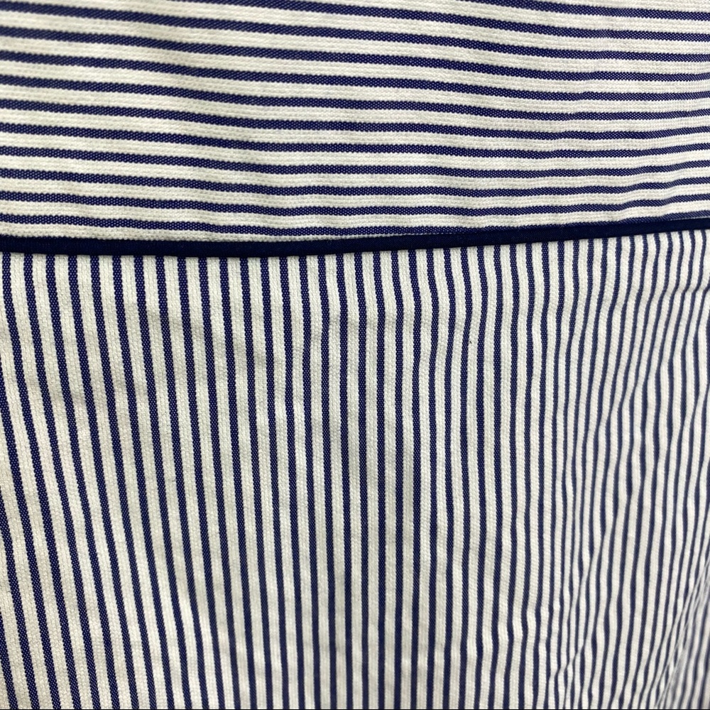 Alex Marie Pinstripe Sleeveless Dress Seersucker Material 10 - Picture 4 of 6